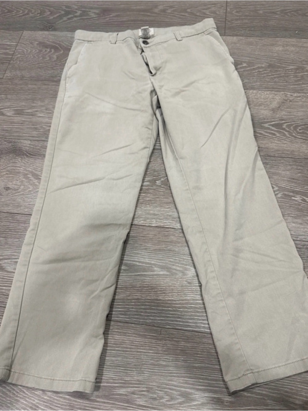 St. John's Bay Men's Chino Pants in Light Khaki